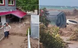 Hatay ve Osmaniye’yi sel vurdu! Evler, yollar ve araçlar zarar gördü