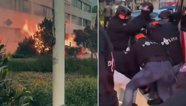 Hollanda’da sığınmacı krizi! 110 genç erkek kenti ayağa kaldırdı