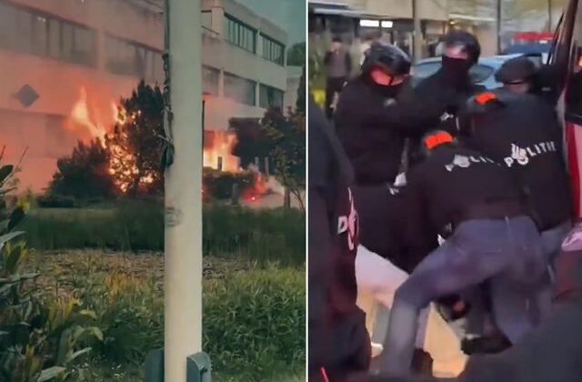 Hollanda’da sığınmacı krizi! 110 genç erkek kenti ayağa kaldırdı