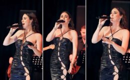 İç çamaşırı giymeden sahneye çıkan Defne Samyeli’nin görüntüleri olay oldu