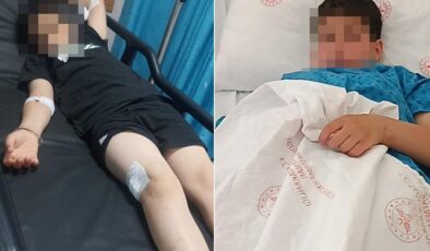 Çocukların elleri tetikte! 9 yaşında parkta vuruldu