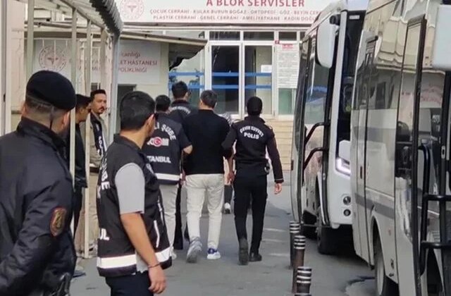 “İmamoğlu Çıkar Amaçlı Suç Örgütü” soruşturmasında gözaltına alınan 23 zanlı adliyede