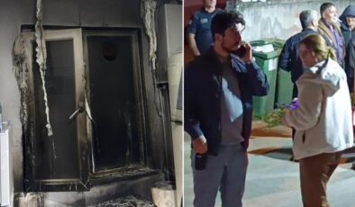 Eski eşinin evine molotofkokteyli attı! Doğalgaz kombisi bomba gibi patladı
