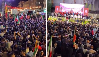 Dünya Kupası’na katılacak İran Milli Futbol Takımı için Tahran’da tören düzenlendi