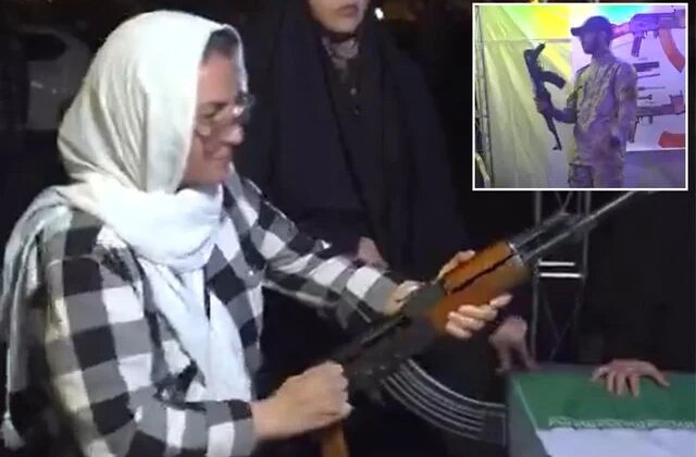 İran’da savaş alarmı! Sivillere AK-47 eğitimi veriliyor