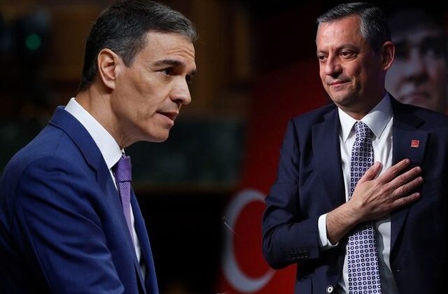 İspanya Başbakanı Pedro Sanchez, Özgür Özel’i reddetti