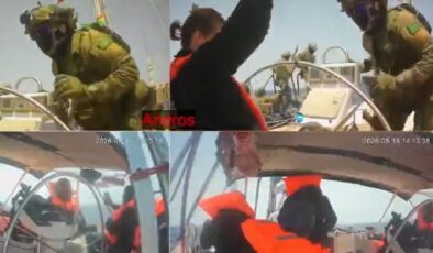 İsrail, Sumud Filosu’na yine saldırdı! İşte o anlar