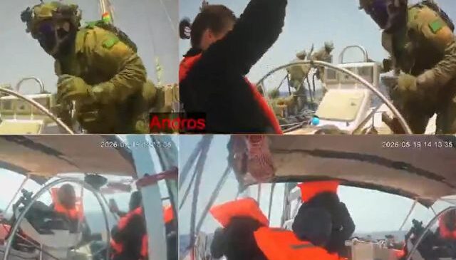 İsrail, Sumud Filosu’na yine saldırdı! İşte o anlar