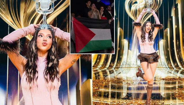 İsrail protestolarının damga vurduğu Eurovision’u Bulgaristan kazandı