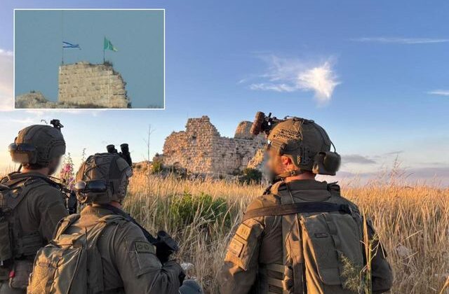 İsrail ordusu, Lübnan’da stratejik tepedeki kaleyi işgal etti