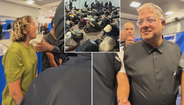 Alıkonulan Sumud aktivistlerine insanlık dışı muamele! Ben-Gvir’in yüzüne “Özgür Filistin” diye haykırdı