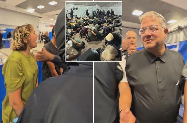 Alıkonulan Sumud aktivistlerine insanlık dışı muamele! Ben-Gvir’in yüzüne “Özgür Filistin” diye haykırdı