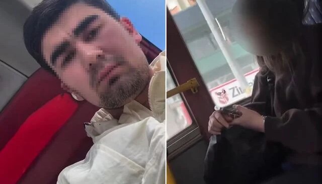 İstanbul’da tepki çeken görüntü! Genç kızı gizlice kayda aldı