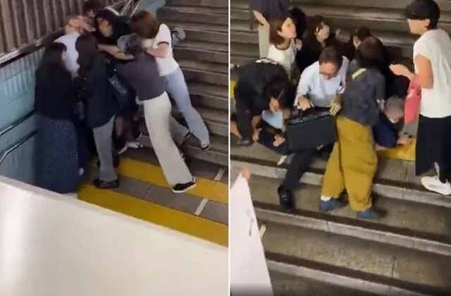 Kadın dayanışması! Kızların fotoğrafını çeken sapığı böyle yakaladılar