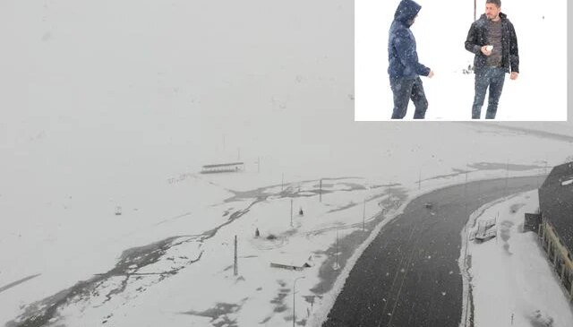 Kahramanmaraş’ta mayısta kar sürprizi