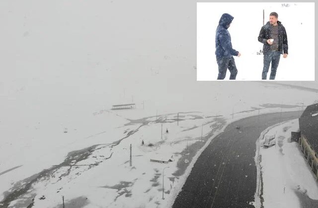 Kahramanmaraş’ta mayısta kar sürprizi