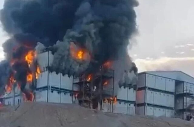 Kahramanmaraş’ta şantiyede yangın: 1 işçi öldü, 6 işçi yaralandı