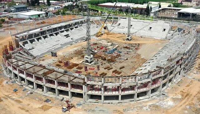 Şehrin gözdesi olacak! Türkiye yeni stadına kavuşuyor