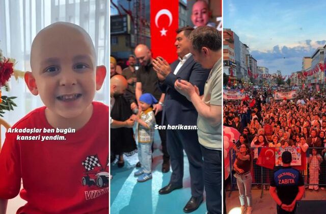 Kanseri yenen minik Zeyd’in en büyük hayali gerçek oldu