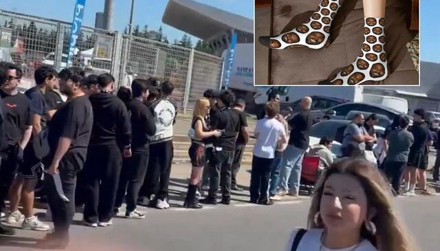 Kanye West çorapları için 2,5 kilometrelik kuyruk! Fiyatını duyan şaştı kaldı