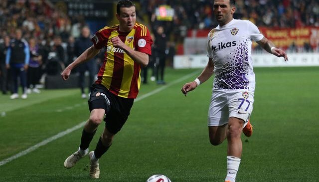 Kayserispor ve Eyüpspor kritik maçta yenişemedi