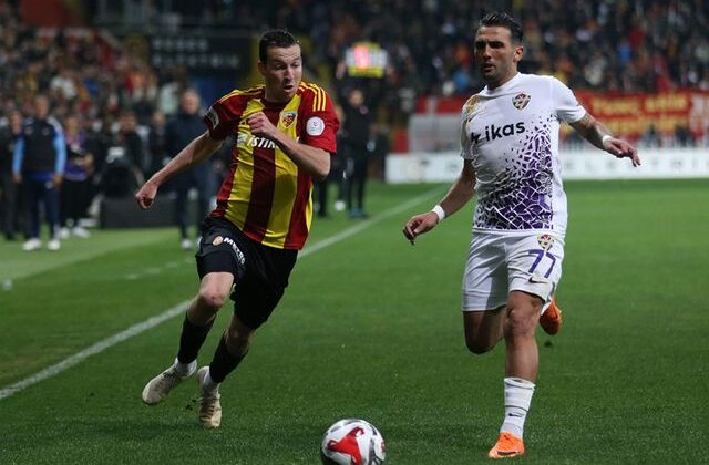 Kayserispor ve Eyüpspor kritik maçta yenişemedi