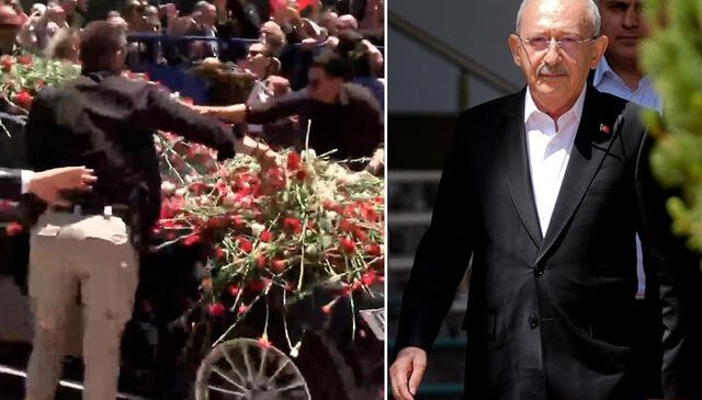 Kemal Kılıçdaroğlu, CHP Genel Merkezi’nde karanfillerle karşılandı