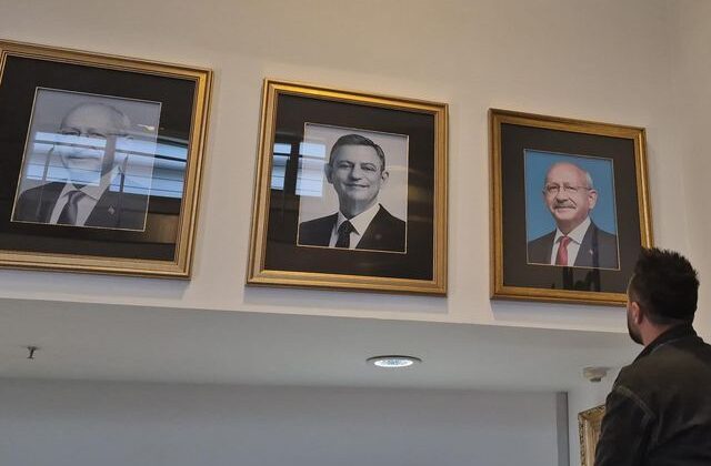 CHP Genel Merkezi’nde Kılıçdaroğlu ve Özgür Özel fotoğraflarında yeni düzenleme