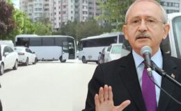 Kılıçdaroğlu’nun evine çıkan sokaklar çevik kuvvet ekiplerince kapatıldı