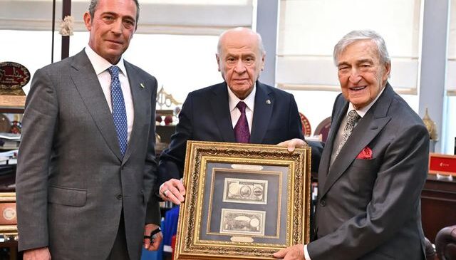 Koç Ailesi’nin Bahçeli’ye verdiği hediyenin sırrı! Değeri dudak uçuklatıyor