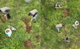 Dron’la tespit edildi, 700 bin lira ceza kesildi