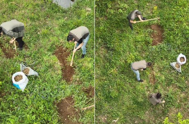 Dron’la tespit edildi, 700 bin lira ceza kesildi