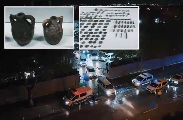 Konya merkezli 9 ilde tarihi eser operasyonu, 204 milyon TL’lik suç ağı çökertildi