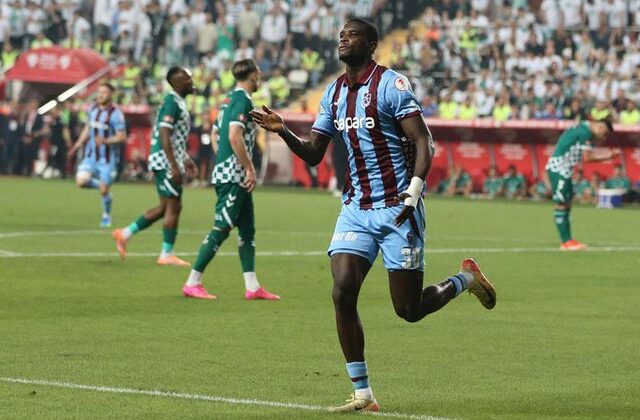 Konyaspor’u yenen Trabzonspor Türkiye Kupası’nın sahibi oldu