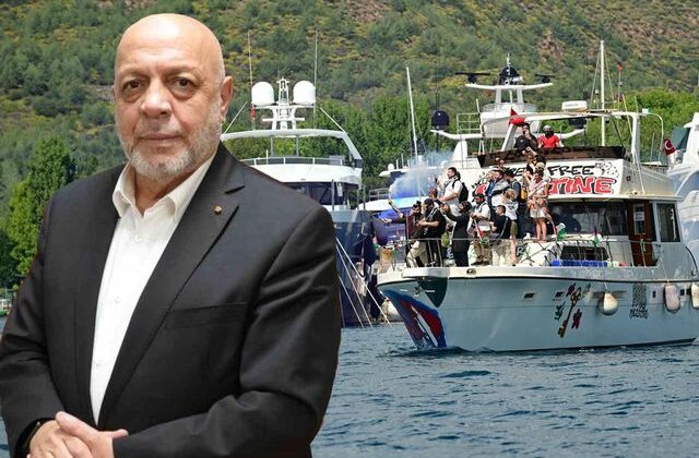 Küresel Sumud Filosu Gazze’ye gitmek üzere Marmaris’ten demir aldı