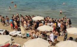Kuşadası’nda yürekleri ağza getiren olay! Çinli turist boğulma tehlikesi geçirdi