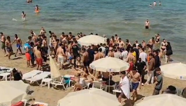 Kuşadası’nda yürekleri ağza getiren olay! Çinli turist boğulma tehlikesi geçirdi