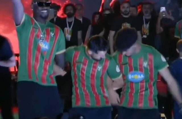 Kutlamalara damga vurdu! Diagne’den geceyi sallayan hareket