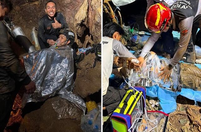 Laos’ta mağarada mahsur kalan define avcılarından 5’i sağ olarak kurtarıldı