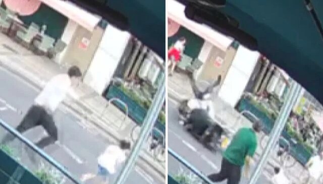 Londra Türk restoran müdürü motosikletin önüne atlayarak kız çocuğunu kurtardı