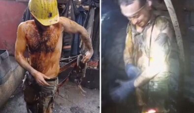 20 yıllık madenciye son iş gününde emeklilik şakası