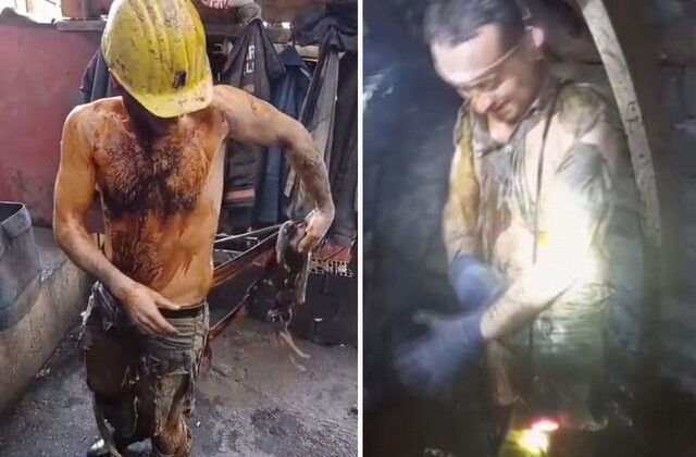 20 yıllık madenciye son iş gününde emeklilik şakası