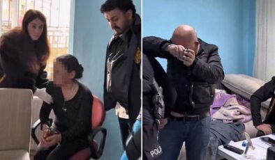 Masaj salonunu fuhuş baskını! O anlar kamerada