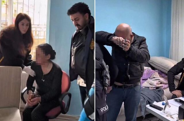 Masaj salonunu fuhuş baskını! O anlar kamerada
