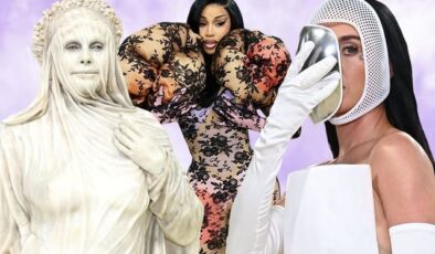 Met Gala’ya bu kostümler damga vurdu! Kimi heykel oldu, kiminin kostümü bağırsağa benzetildi