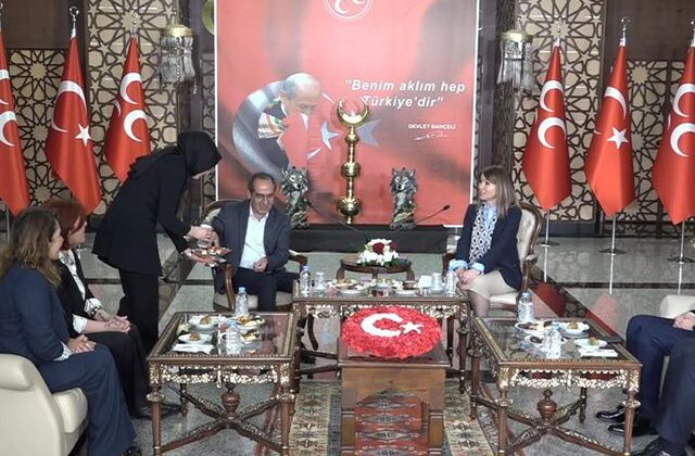 MHP ve DEM Parti bayramlaştı