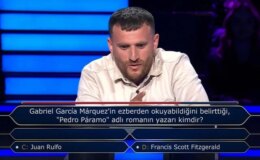 Milyoner’de renkli anlar: 50 bin TL’lik soruya “o piti piti” yaparak yanıt verdi