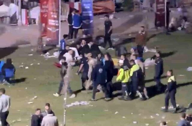 İki grup birbirine girdi! Motofest kana bulandı