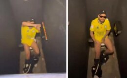 Neymar’ı tuvaletini yaparken yakaladılar