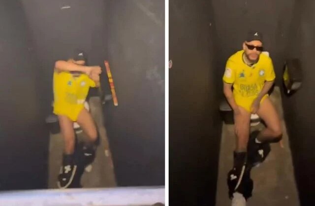 Neymar’ı tuvaletini yaparken yakaladılar